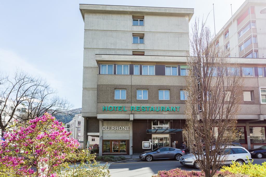 Hotel Du Rhone Sion Zewnętrze zdjęcie
