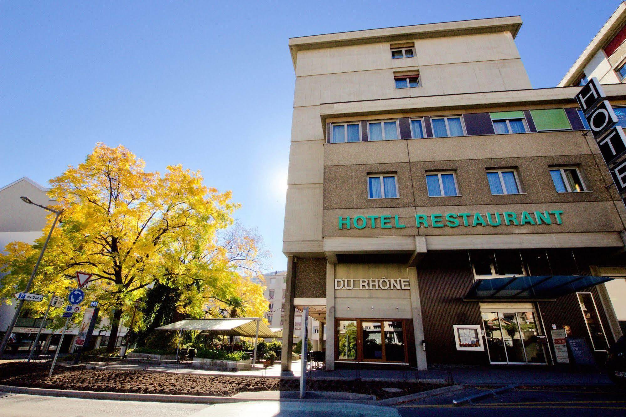 Hotel Du Rhone Sion Zewnętrze zdjęcie