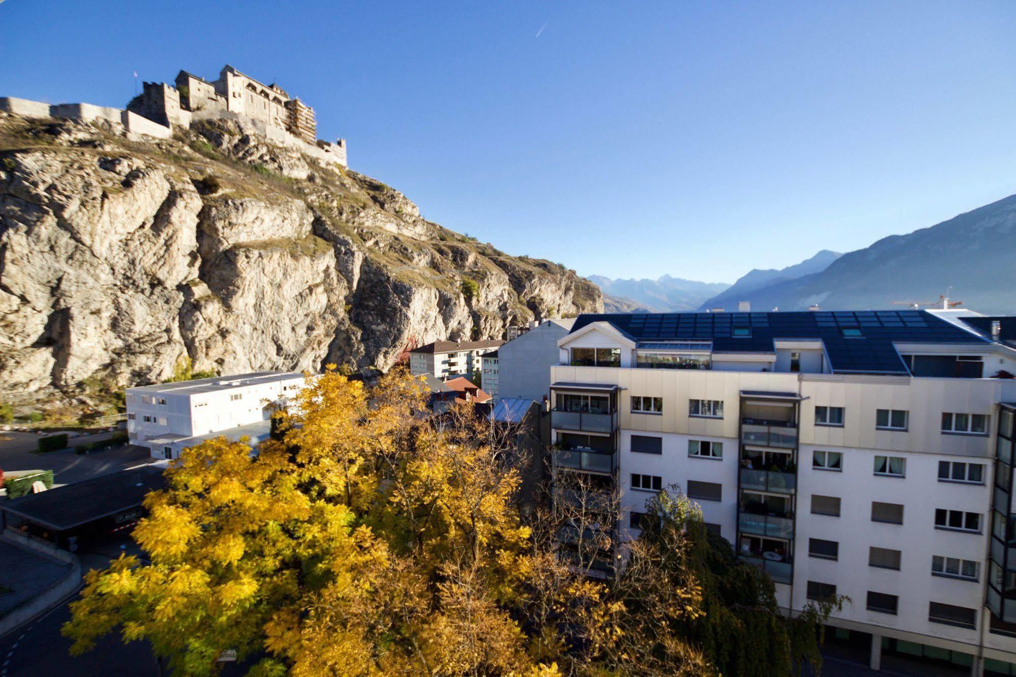 Hotel Du Rhone Sion Zewnętrze zdjęcie