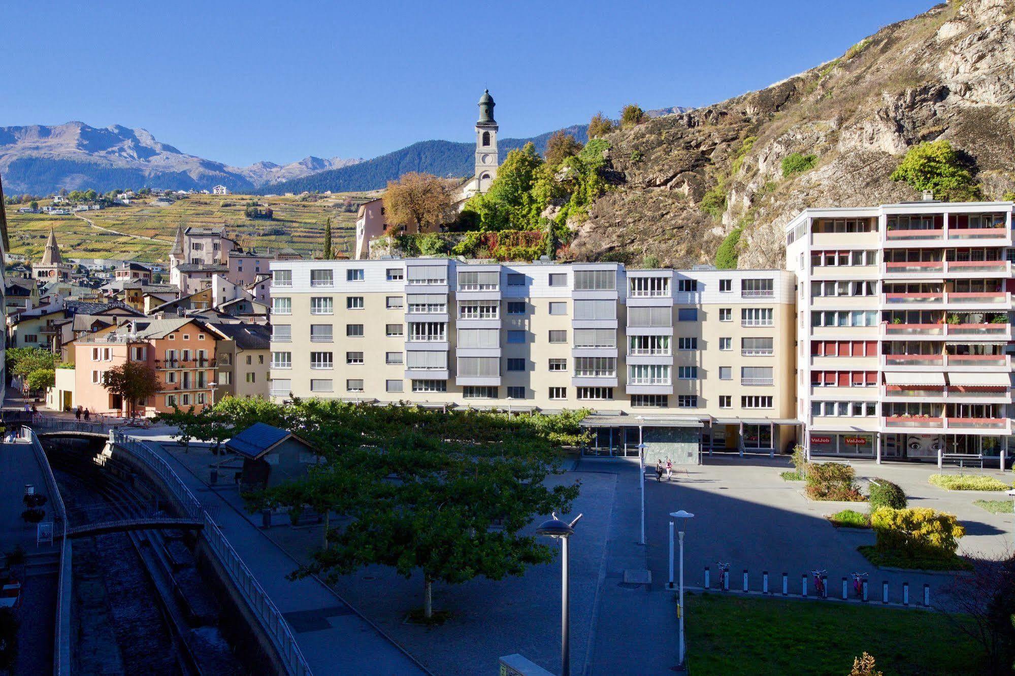 Hotel Du Rhone Sion Zewnętrze zdjęcie