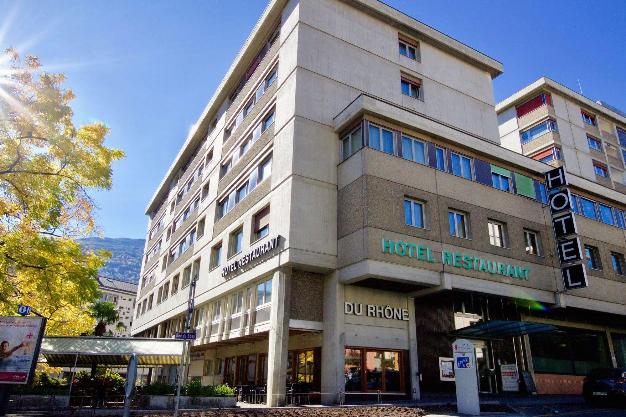 Hotel Du Rhone Sion Zewnętrze zdjęcie